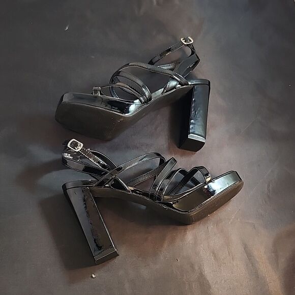 BRAND NEW DIBA MULTI-STRAP BLOCK-HEEL ADJUSTABLE BUCKLE WOMEN'S SANDAL G1 - Picture 11 of 16